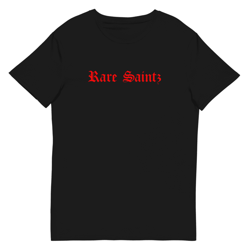 Rare Saintz Staple T-Shirt - Black/Red